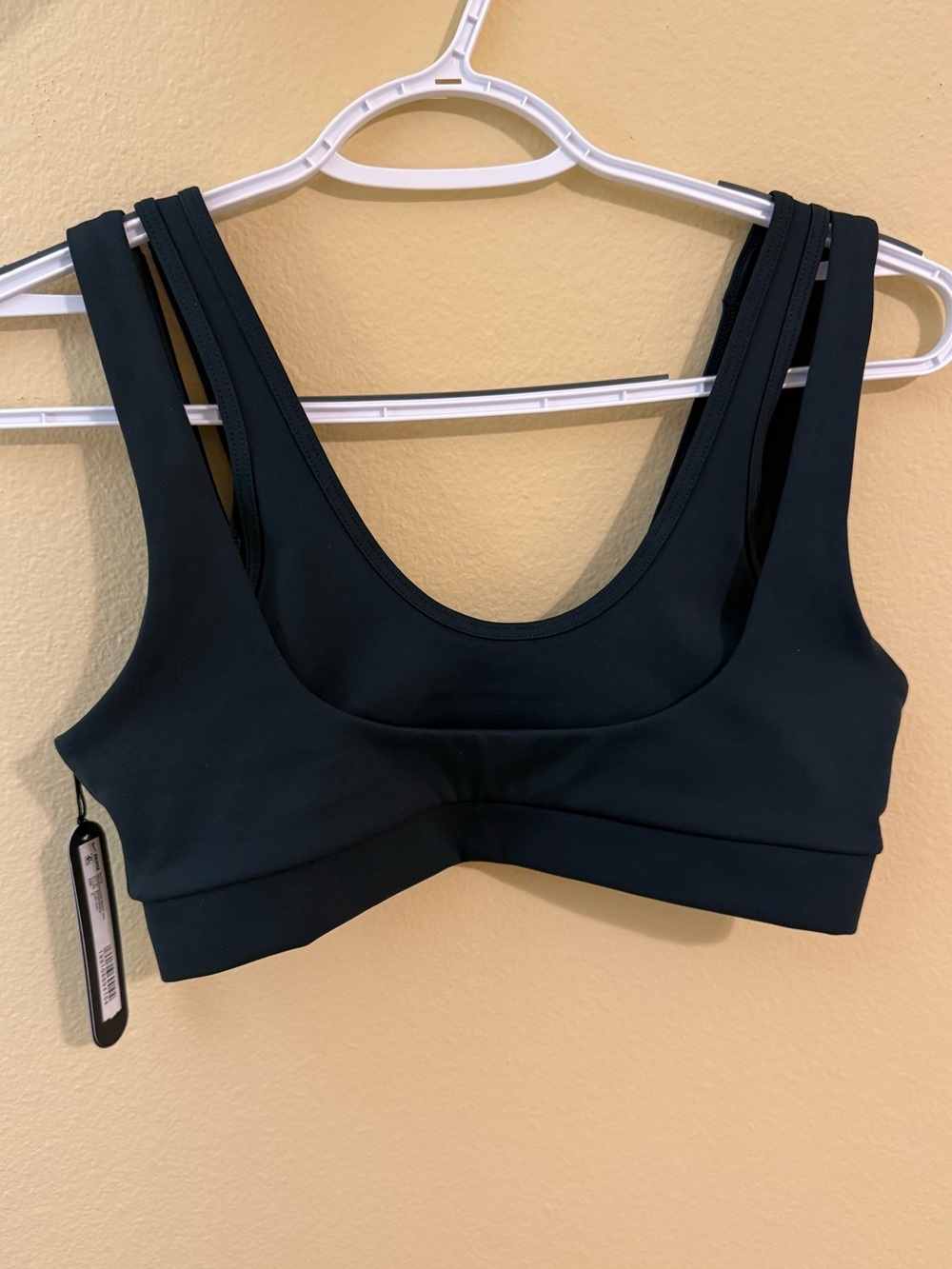 NikeSKIMS Double Strap Scoop Sports Bra - Dark Teal - Small